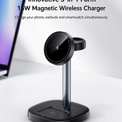 3 in 1 Wireless Charger for Apple