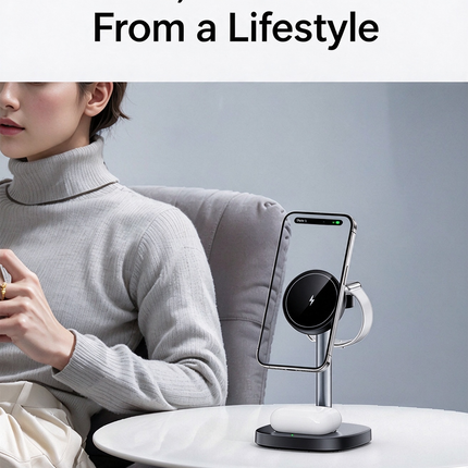3 in 1 Wireless Charger for Apple