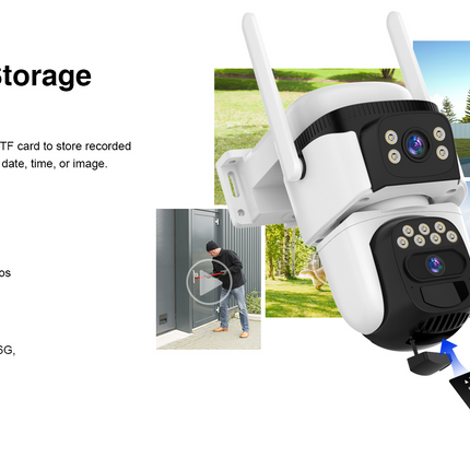 Solar Outdoor Security Camera