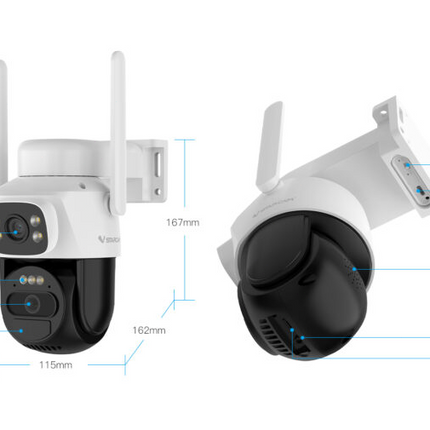 Outdoor Solar Wifi Security Camera - salelink.co.nz