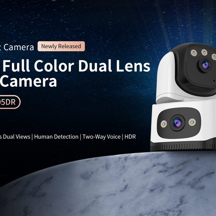 Dual Lens Security Camera - salelink.co.nz
