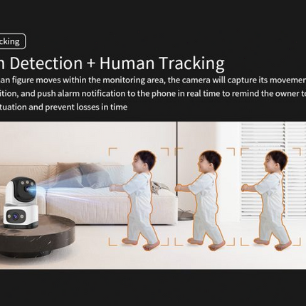 Dual Lens Security Camera - salelink.co.nz