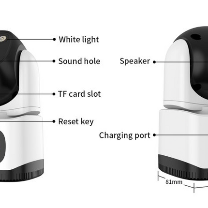 Dual Lens Security Camera - salelink.co.nz