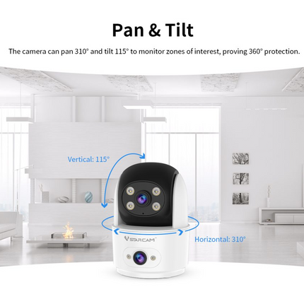 Vstarcam CS996DR Indoor Security Camera - salelink.co.nz