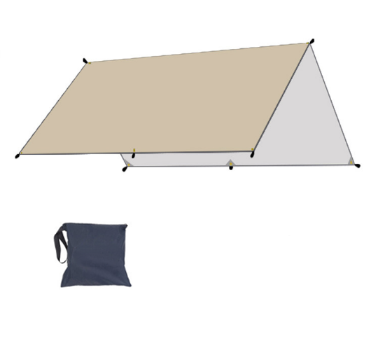 3x4m Awning Waterproof Tarp Shelter Canopy Sunshade