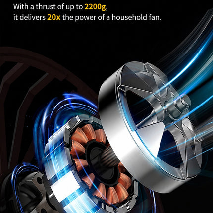 Turbo Jet Brushless Leaf Blower Fan Fits Makita 18V Battery