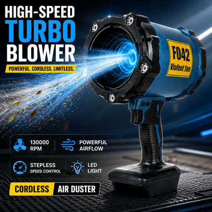 Turbo Jet Brushless Leaf Blower Fan Fits Makita 18V Battery