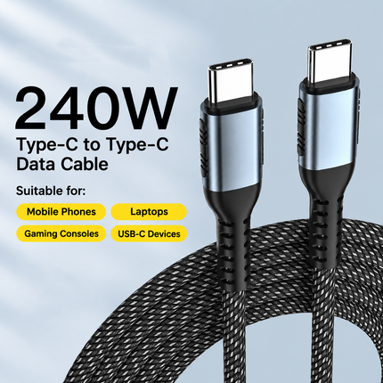 C TO C 240W Charging Cable