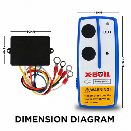 X-BULL Wireless Winch Remote Control