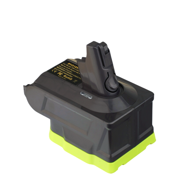 Ryobi 18V Battery to Dyson V6 V7 V8 Battery Converter Adapter