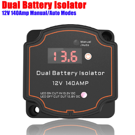 Smart Dual Battery Isolator 12V 140A