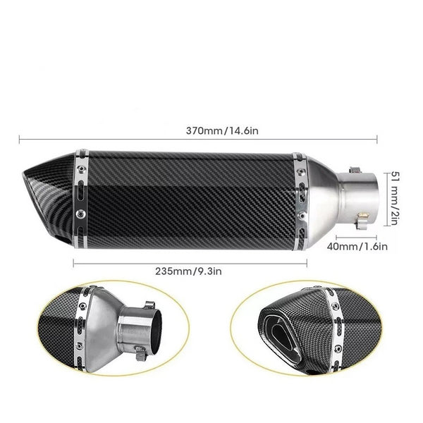 Motorcycle Exhaust Pipe Muffler