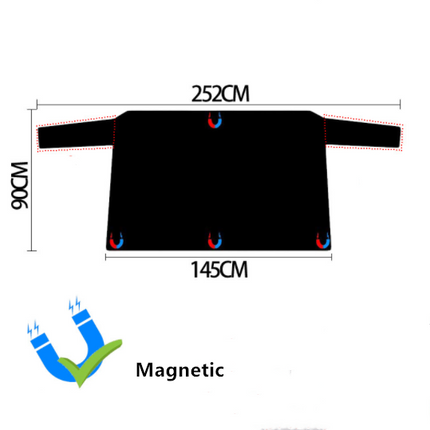Car Rear Windshield Snow Ice Cover with Magnetic