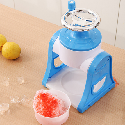 Manual Ice Shaver Crusher Snow Cone Maker Tool