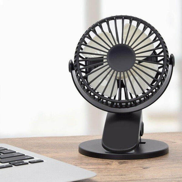 Rechargeable Desk Table Mini Fan