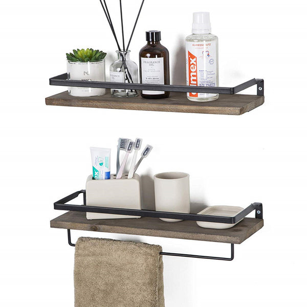 2pcs Floating Shelves Wall Mounted