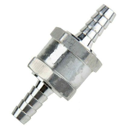 8mm Aluminum One-way Non-return Check Valve Fuel/Water/Gas/Air/Vacuum