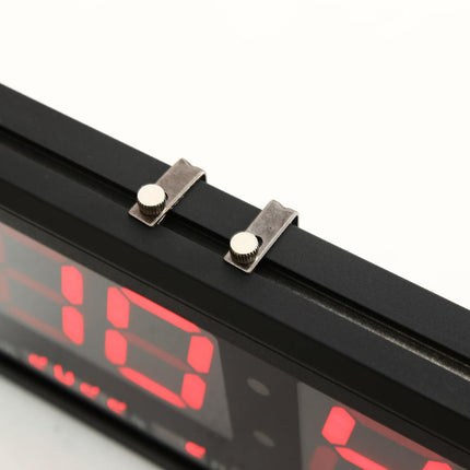 48cm Large Big Jumbo LED Wall Desk Clock Display With Calendar Temperature - salelink.co.nz