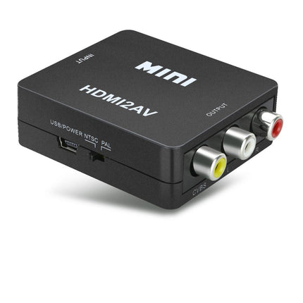 HDMI to RCA AV CVBS 3RCA Video Converter Adapter - salelink.co.nz