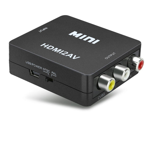 HDMI to RCA AV CVBS 3RCA Video Converter Adapter - salelink.co.nz