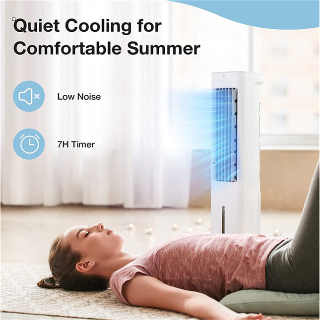 Midea Tower Fan Cooler Remote Control 4.8L Water Tank - salelink.co.nz