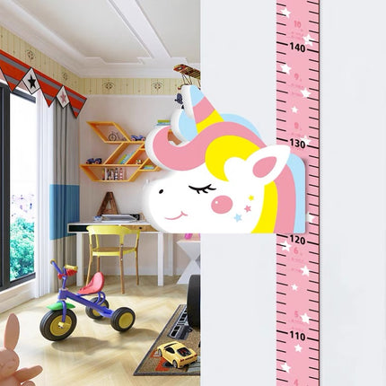 Cute Ruler Height Chart Kids Measurement Wall Stickers Nursery Decor Removable Decal