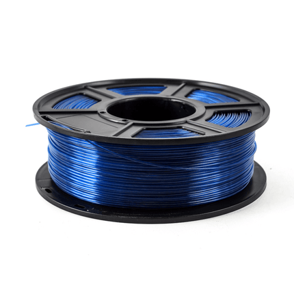 1KG PETG 1.75mm 3D Printer Printing Filament - Transparent Blue - salelink.co.nz