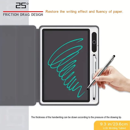 Writing Tablet with Case Black