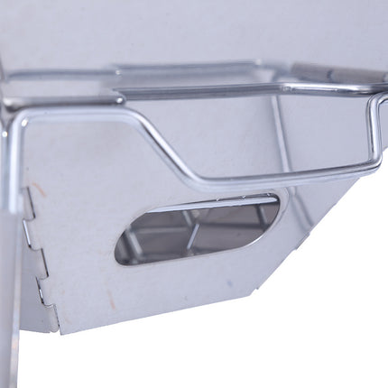 Folding BBQ Campfire Grill Barbeque Portable Camping Grill - salelink.co.nz
