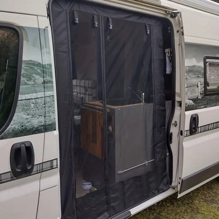 RV Door Curtain Mosquito/Fly Prevention Sunshade Curtain - salelink.co.nz