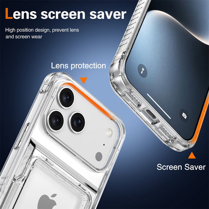 iPhone 17 Pro Max Case Clear Card - salelink.co.nz