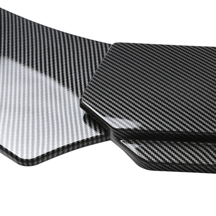 Universal Car Front Bumper Protector Lip Body Spoiler Splitter Kit