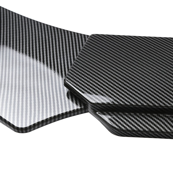 Universal Car Front Bumper Protector Lip Body Spoiler Splitter Kit