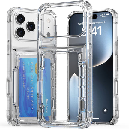 iPhone 17 Pro Max Case Clear Card - salelink.co.nz