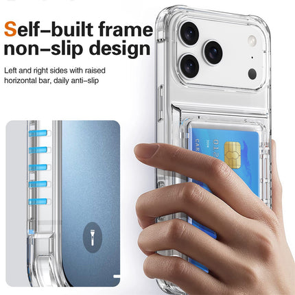 iPhone 17 Pro Max Case Clear Card - salelink.co.nz