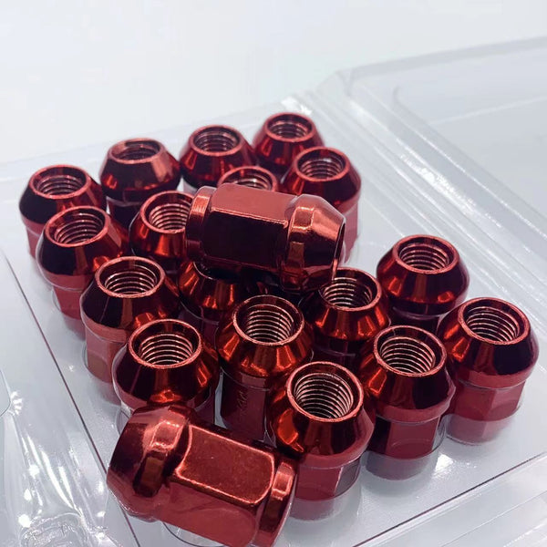 20PCS Wheel Nuts M12x1.5 - Red