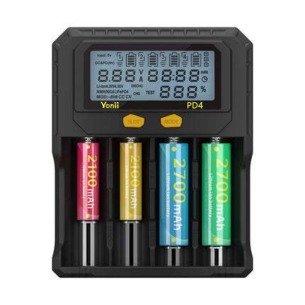 Smart Battery Charger 4 Slots