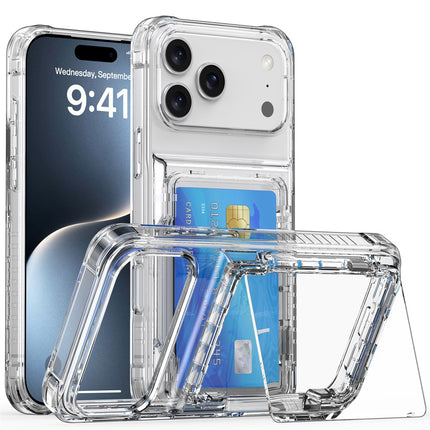 iPhone 17 Pro Max Case Clear Card - salelink.co.nz