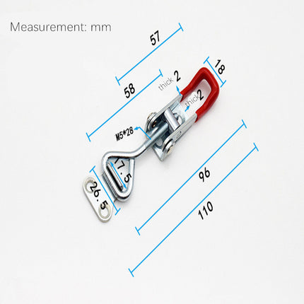 Over Centre Latch Small Trailer Toggle Overcentre Latch Fastener UTE 4WD - salelink.co.nz