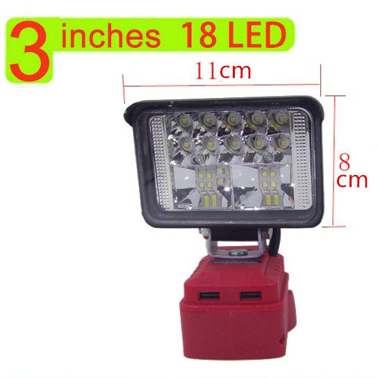 3 Inch LED Work Light for Milwaukee M18 Battery - salelink.co.nz