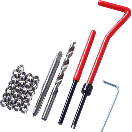 30PCS M5 Helicoil Type Insert Thread Repair Tool Kit