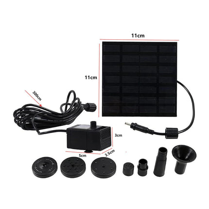 Solar Power Fountain Garden Pond Water Pump
