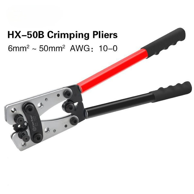 6 - 50 mm2 Anderson Plug Crimp Crimping Tool Battery Cable Lug Hex Crimper - salelink.co.nz