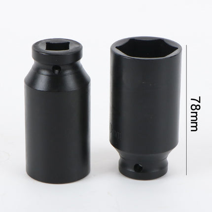 13pcs 10-32mm 1/2" Metric Impact Deep Socket Set Drive Air Garage
