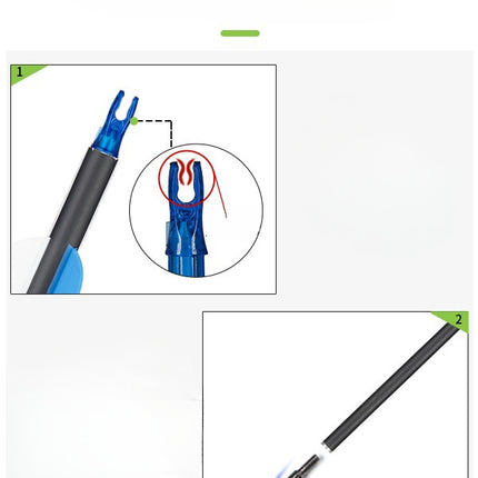 Carbon Arrows 12pcs - salelink.co.nz