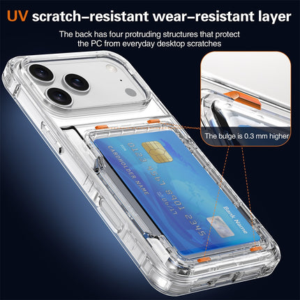 iPhone 17 Pro Max Case Clear Card - salelink.co.nz