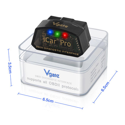 Vgate iCar Pro Bluetooth 4.0 OBD2 Code Scanner ELM327 V2.2 Diagnostic Scanner - salelink.co.nz