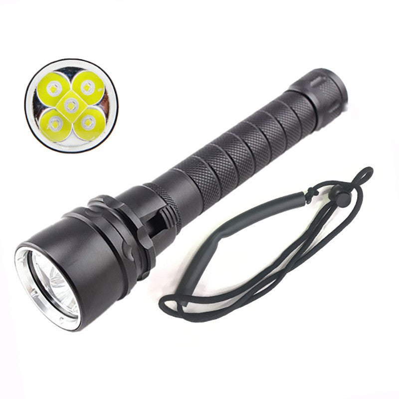 Scuba Diving Flashlight 5000Lumens Tactical Hunting Torch