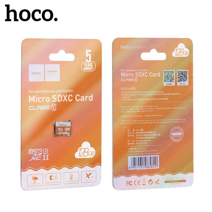 HOCO TF High Speed Memory Micro SD Card 128GB