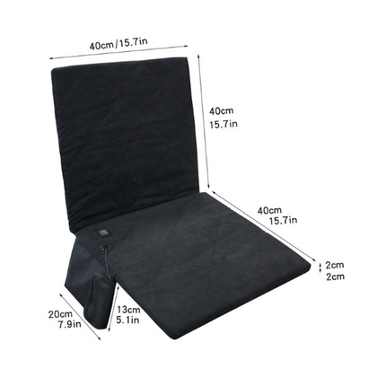 Foldable Heated Seat Cushion 3 Adjustable Modes